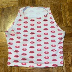 American Apparel Lips Top